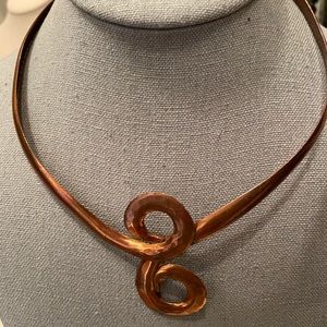 COPPER DONE IN GORGEOUS FASHION CHOKER